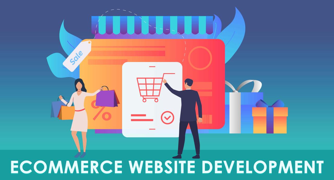 E-commerce website development