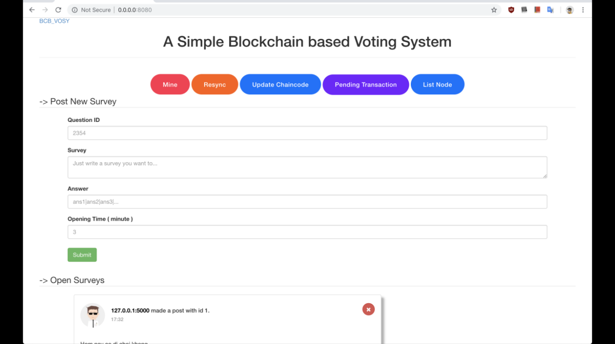 Blockchain voting systems